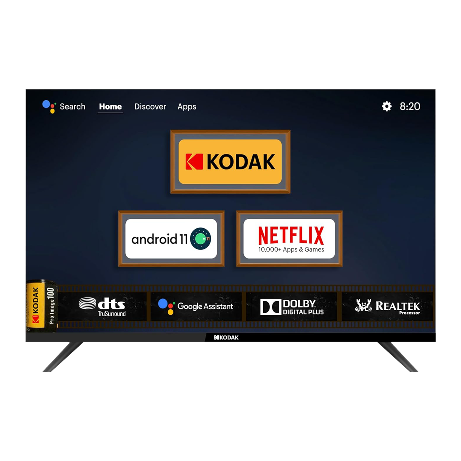 Buy Kodak 9xpro 108 Cm 43 Inch Full Hd Led Smart Android Tv With Dolby Audio Online Croma 5240